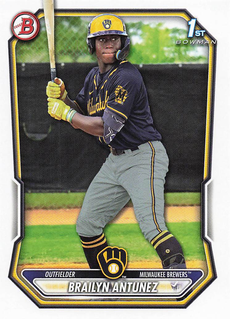 2026 Bowman Baseball Prospects Brailyn Antunez #BP-41