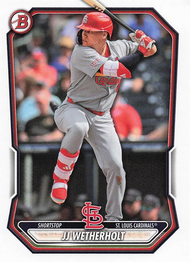 2026 Bowman Baseball Prospects JJ Wetherholt #BP-115