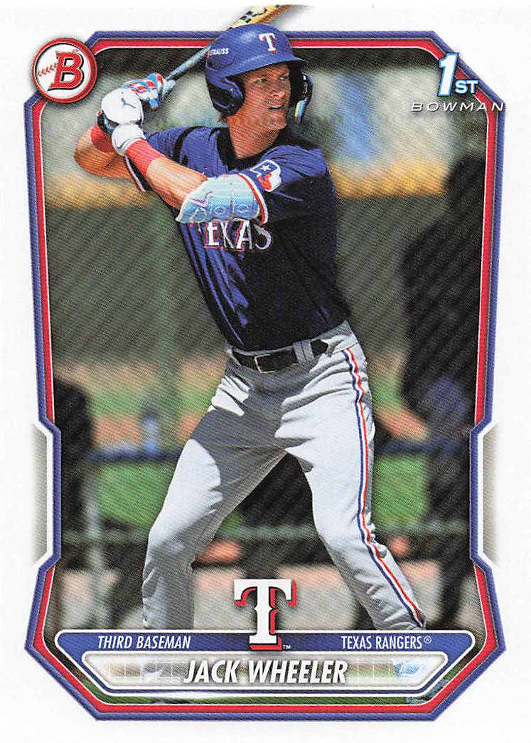 2026 Bowman Baseball Prospects Jack Wheeler #BP-74