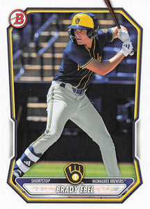 2026 Bowman Baseball Prospects Brady Ebel #BP-142