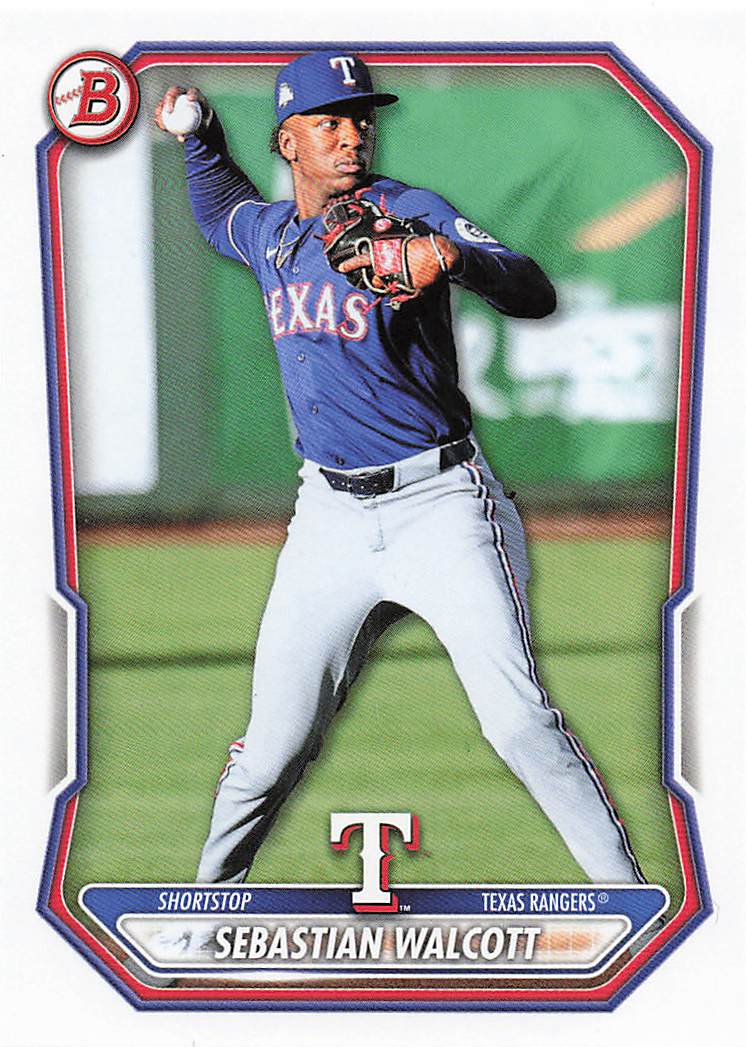 2026 Bowman Baseball Prospects Sebastian Walcott #BP-51