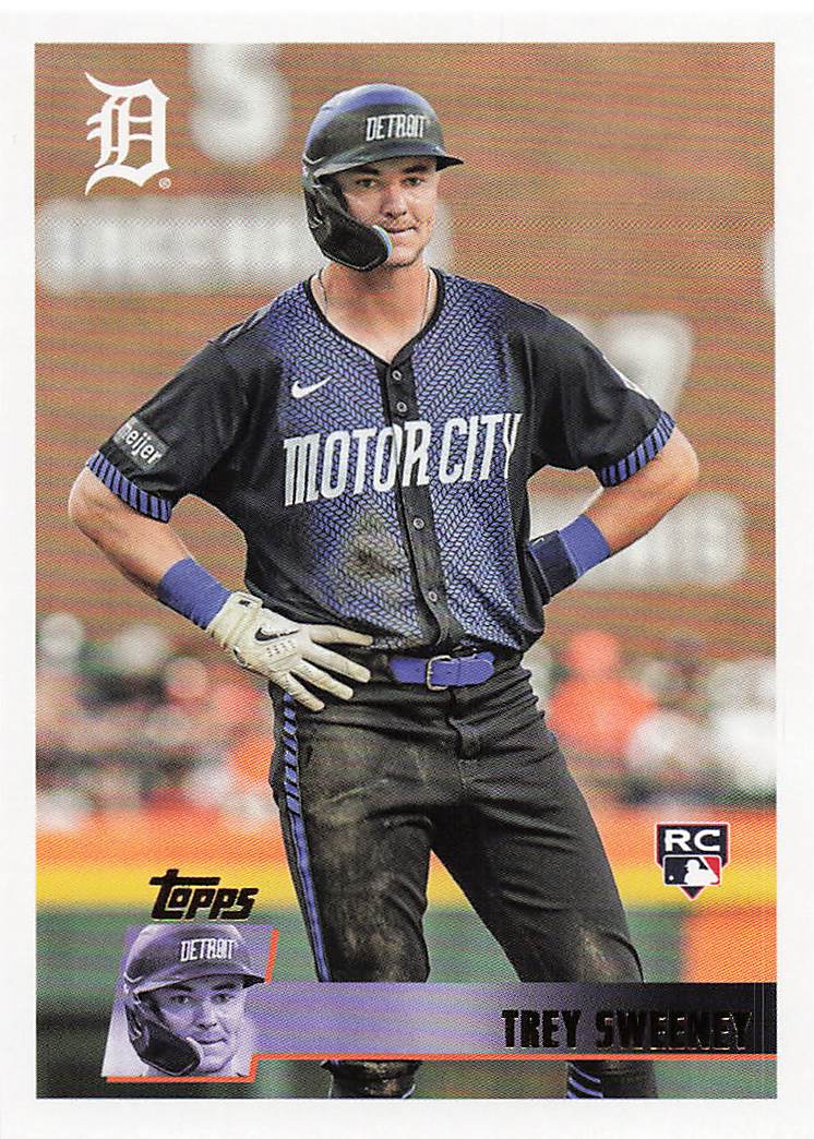 2025 Topps Archives Baseball Trey Sweeney #188 Rookie
