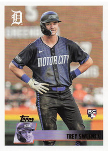 2025 Topps Archives Baseball Trey Sweeney #188 Rookie