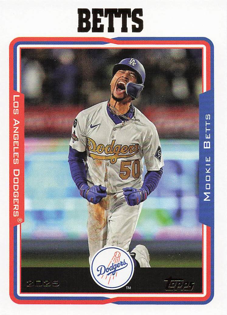 2025 Topps Archives Baseball Mookie Betts #279
