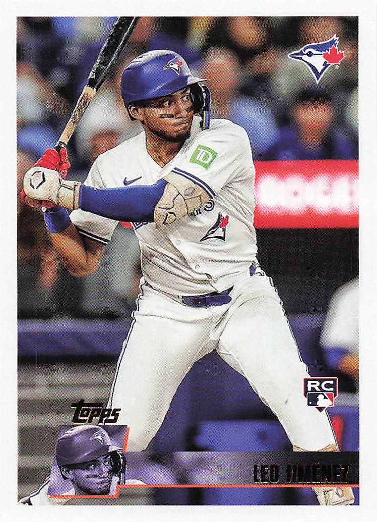 2025 Topps Archives Baseball Leo Jiménez #161 Rookie