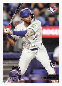 2025 Topps Archives Baseball Leo Jiménez #161 Rookie