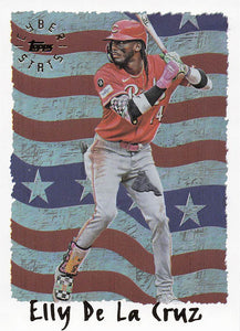 2025 Topps Archives Baseball 1995 Topps Cyberstats Elly De La Cruz #95C-18