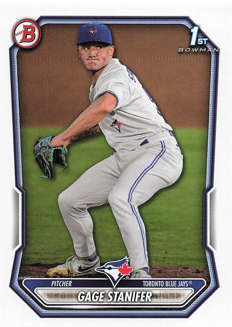 2026 Bowman Baseball Prospects Gage Stanifer #BP-37