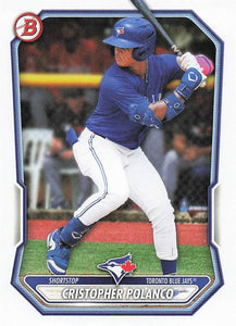 2026 Bowman Baseball Prospects Cristopher Polanco #BP-34