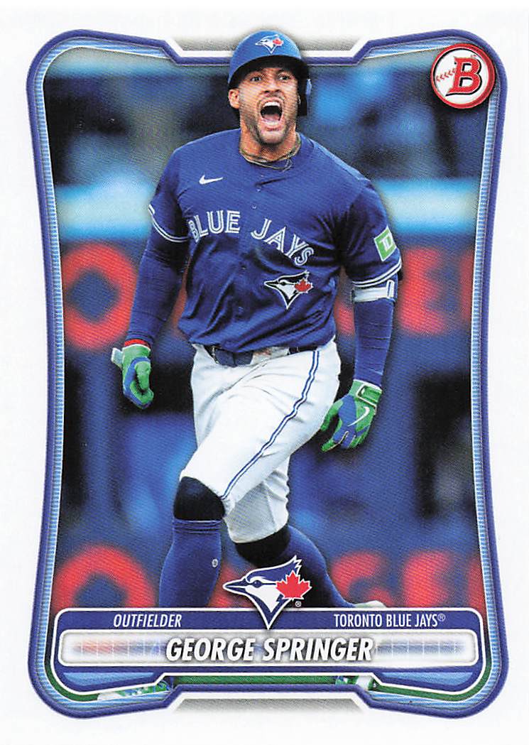 2026 Bowman Baseball George Springer #95