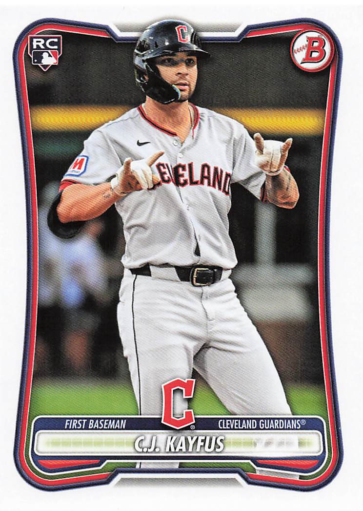 2026 Bowman Baseball C.J. Kayfus #98 Rookie