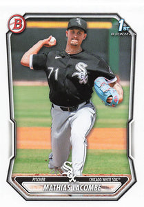2026 Bowman Baseball Prospects Mathias LaCombe #BP-119