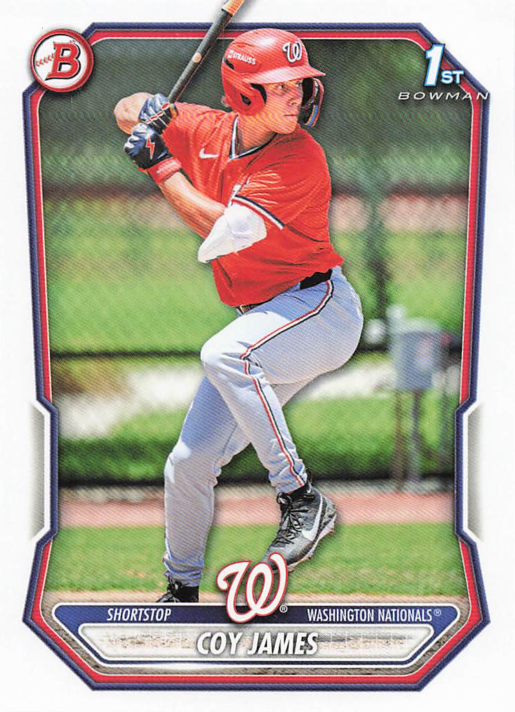 2026 Bowman Baseball Prospects Coy James #BP-33