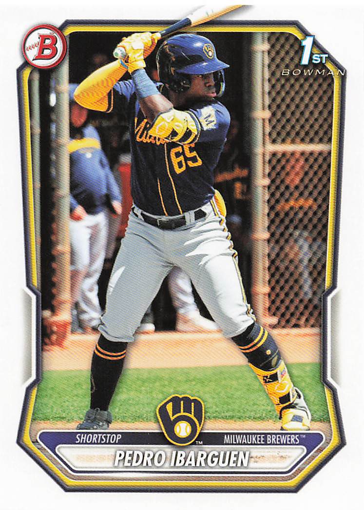 2026 Bowman Baseball Prospects Pedro Ibarguen #BP-140