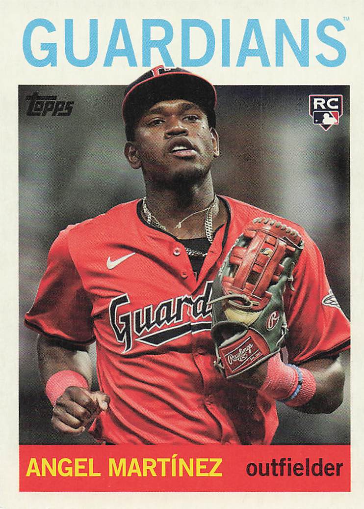 2025 Topps Archives Baseball Angel Martínez #81 Rookie