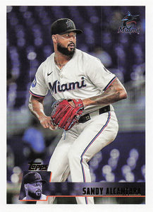 2025 Topps Archives Baseball Sandy Alcantara #180