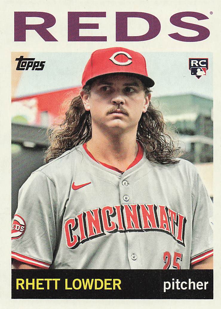 2025 Topps Archives Baseball Rhett Lowder #76 Rookie