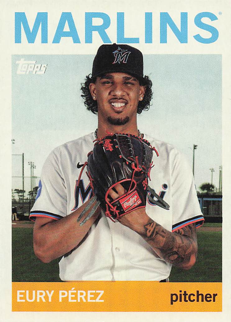 2025 Topps Archives Baseball Eury Pérez #39