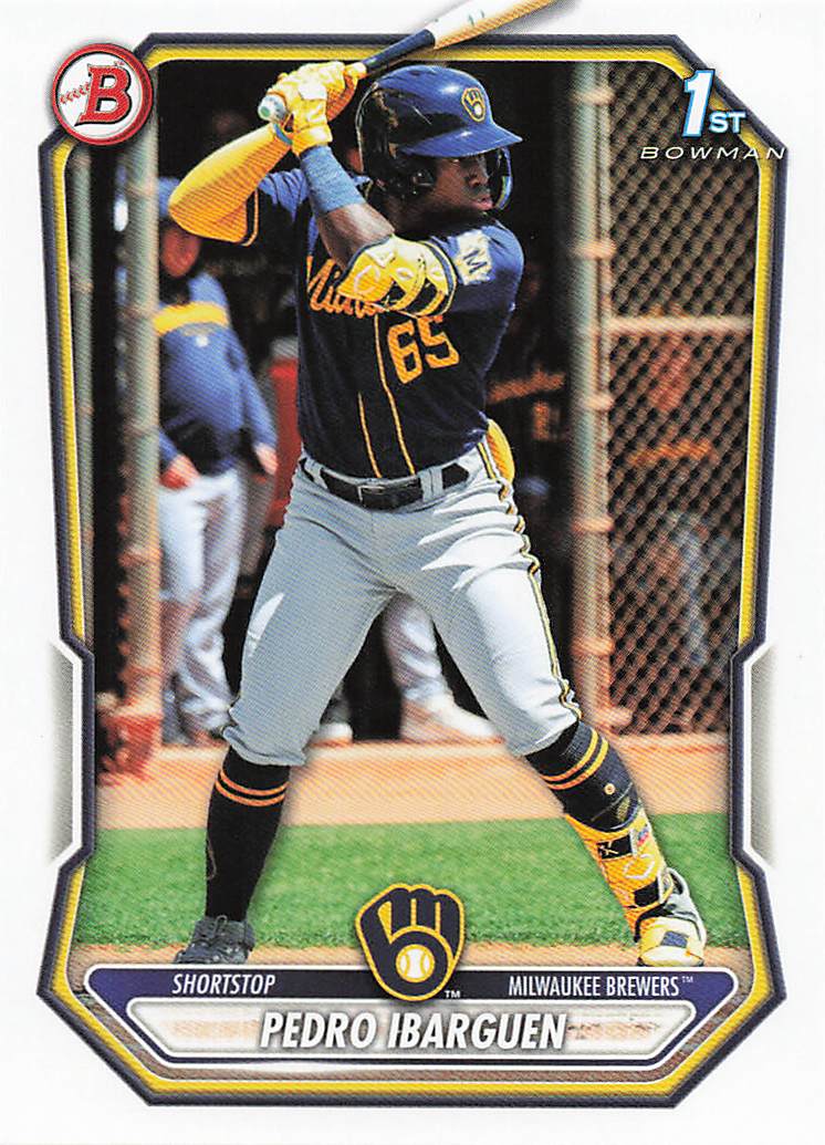 2026 Bowman Baseball Prospects Pedro Ibarguen #BP-140