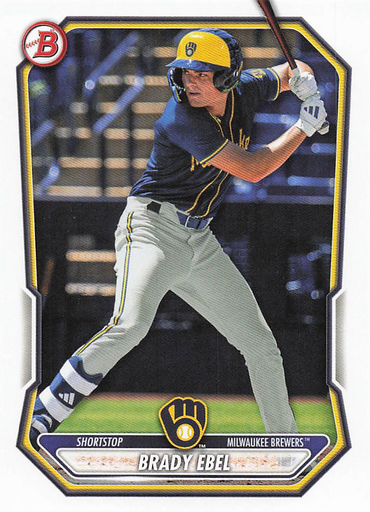 2026 Bowman Baseball Prospects Brady Ebel #BP-142