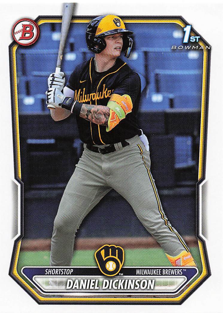 2026 Bowman Baseball Prospects Daniel Dickinson #BP-50