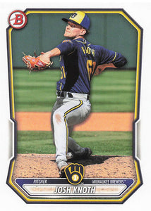 2026 Bowman Baseball Prospects Josh Knoth #BP-113