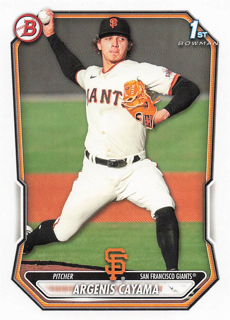 2026 Bowman Baseball Prospects Argenis Cayama #BP-114