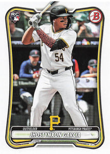 2026 Bowman Baseball Jhostynxon Garcia #12 Rookie