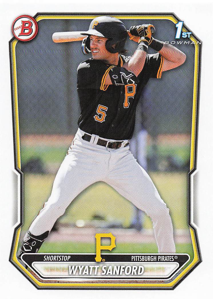 2026 Bowman Baseball Prospects Wyatt Sanford #BP-66