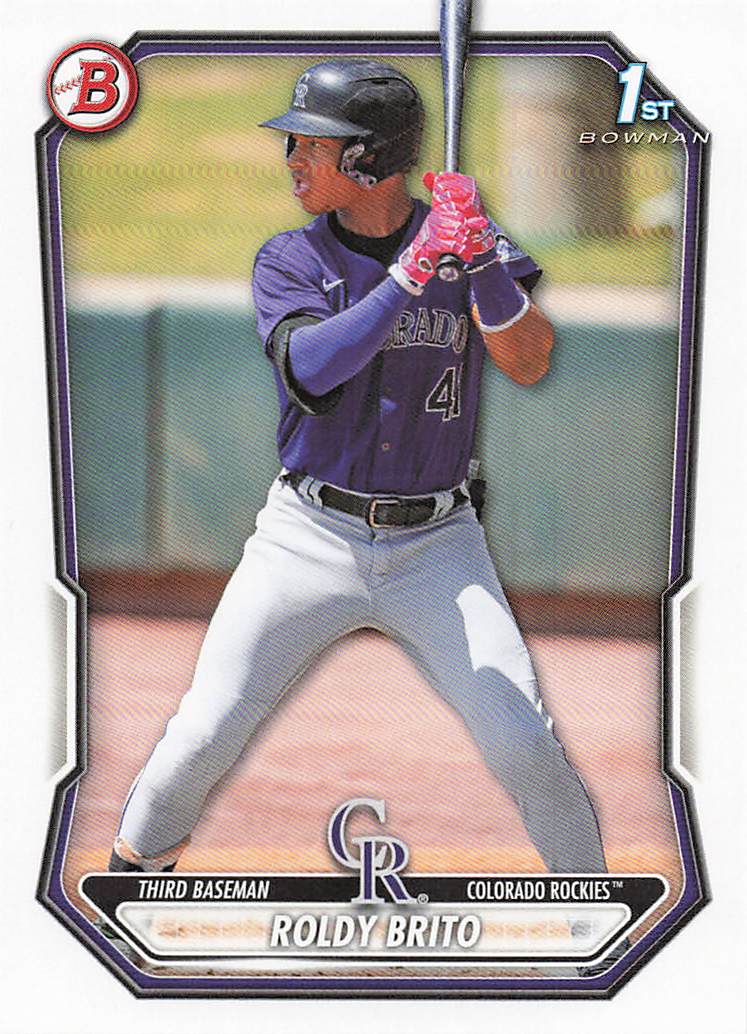 2026 Bowman Baseball Prospects Roldy Brito #BP-21