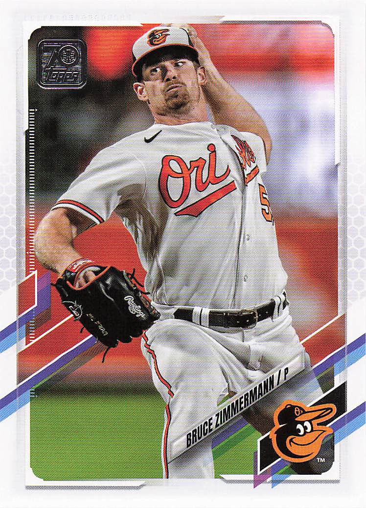 2021 Topps Update Baseball Bruce Zimmermann #US24