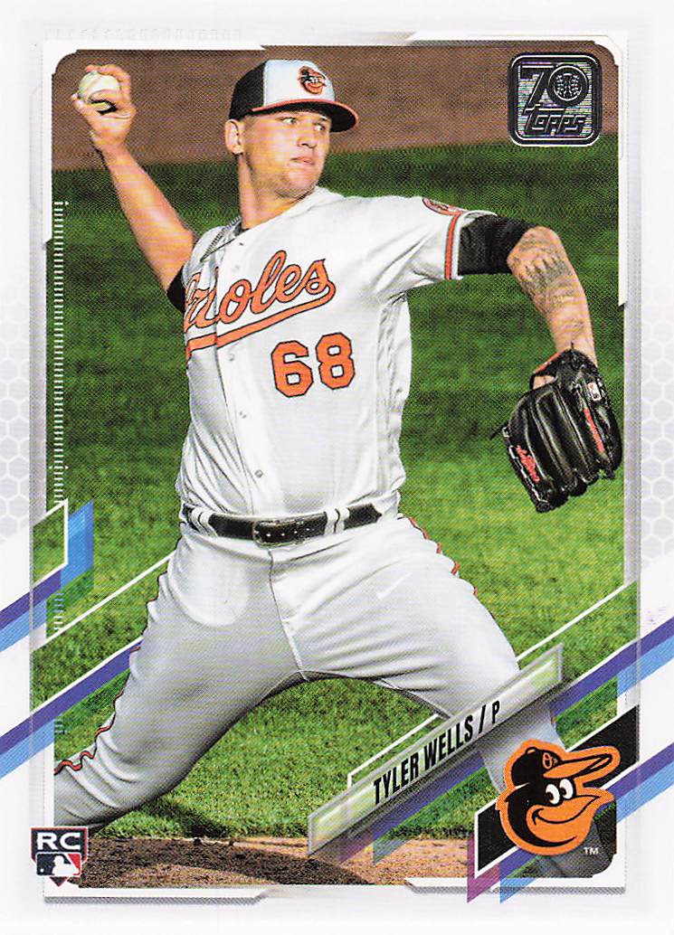 2021 Topps Update Baseball Tyler Wells #US29 Rookie