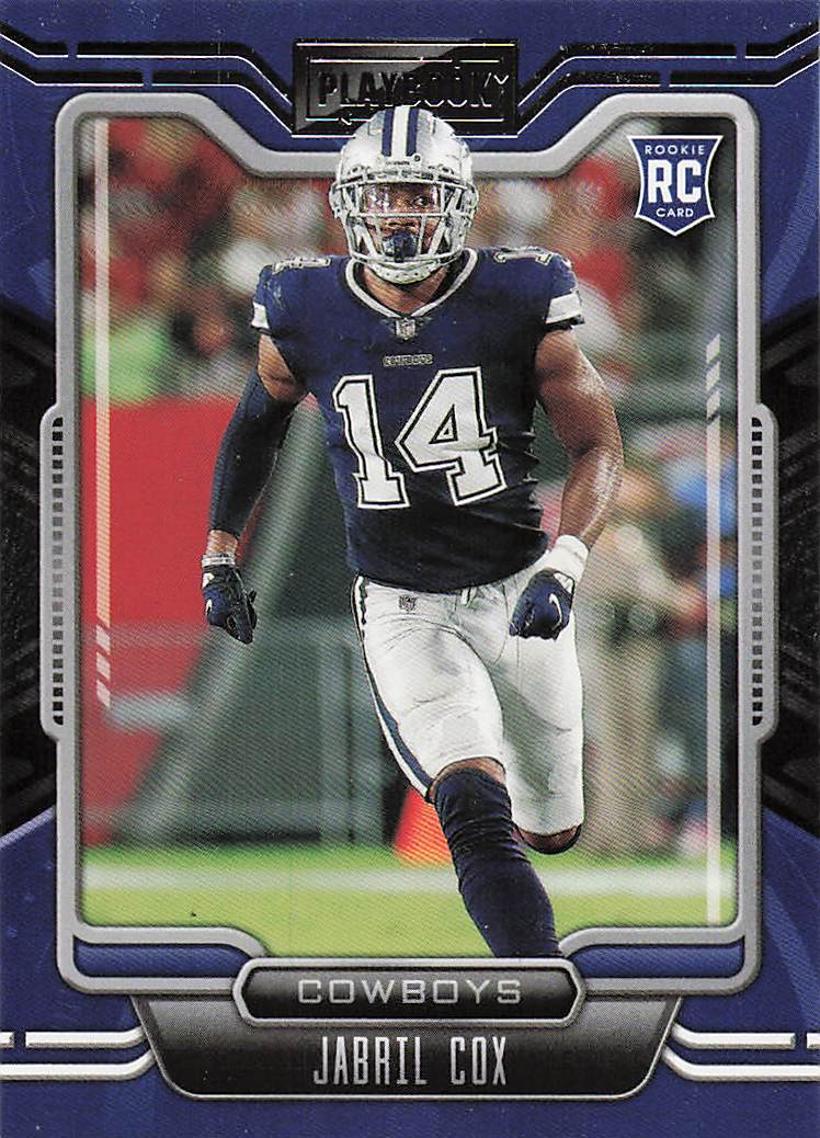 2021 Panini Playbook Football Jabril Cox #179 Rookie