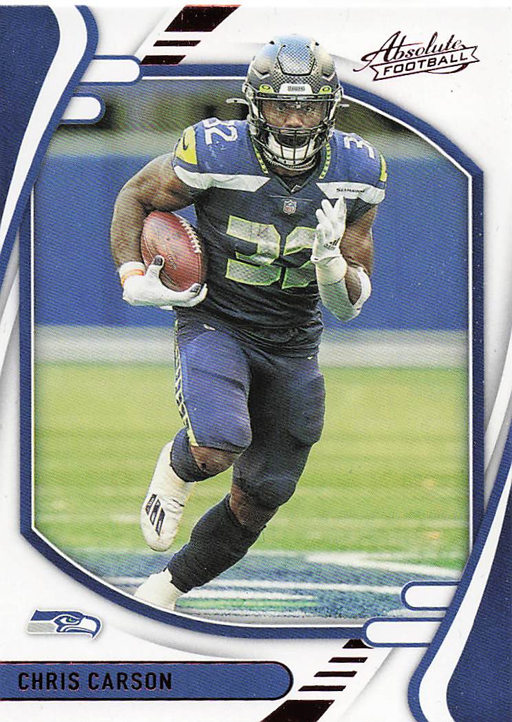 2021 Panini Absolute Football Retail Chris Carson #87