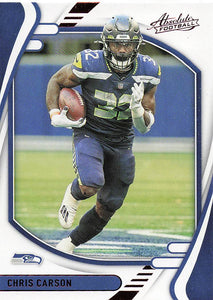 2021 Panini Absolute Football Retail Chris Carson #87