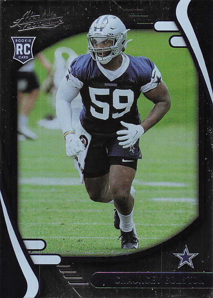 2021 Panini Absolute Football Retail Chauncey Golston #192 Rookie