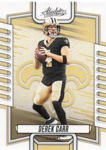 2023 Panini Absolute Football Retail Derek Carr #22