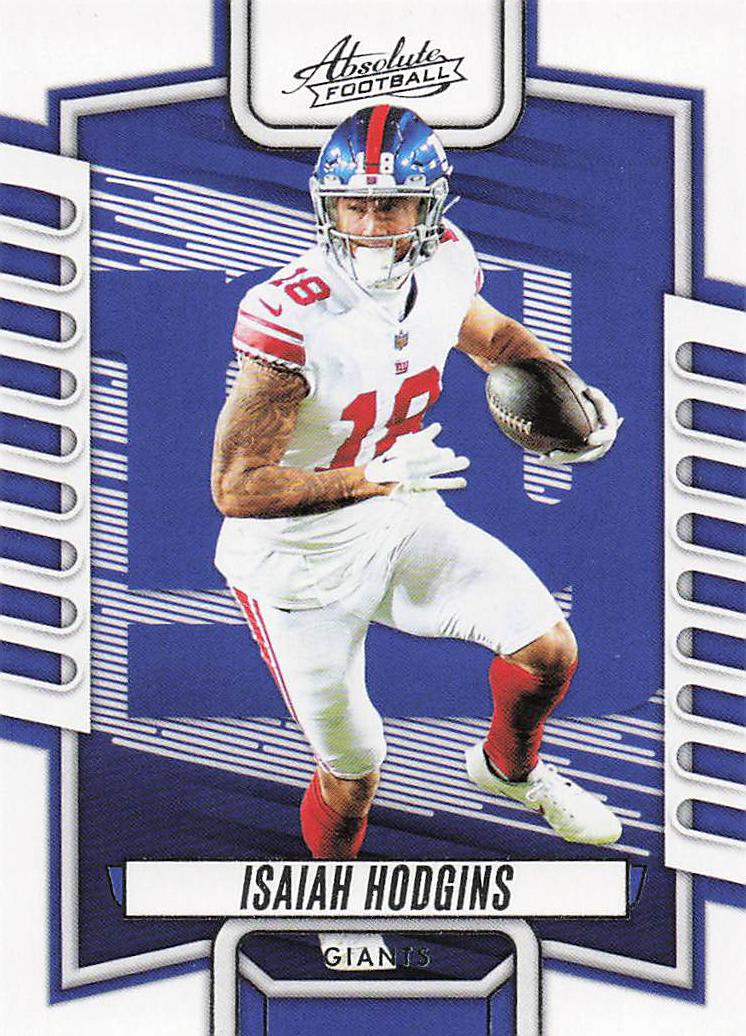 2023 Panini Absolute Football Retail Isaiah Hodgins #90