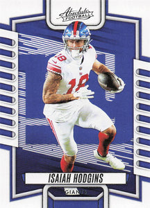 2023 Panini Absolute Football Retail Isaiah Hodgins #90