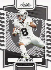 2023 Panini Absolute Football Retail Josh Jacobs #52