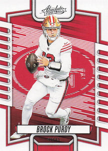 2023 Panini Absolute Football Retail Brock Purdy #18