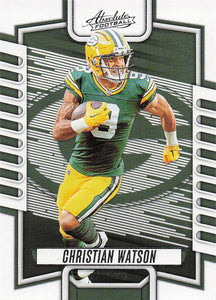 2023 Panini Absolute Football Christian Watson #95