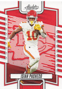 2023 Panini Absolute Football Isiah Pacheco #53