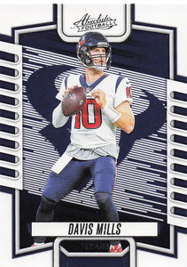 2023 Panini Absolute Football Davis Mills #8