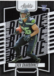 2023 Panini Absolute Football Retail Zach Charbonnet #119 Rookie
