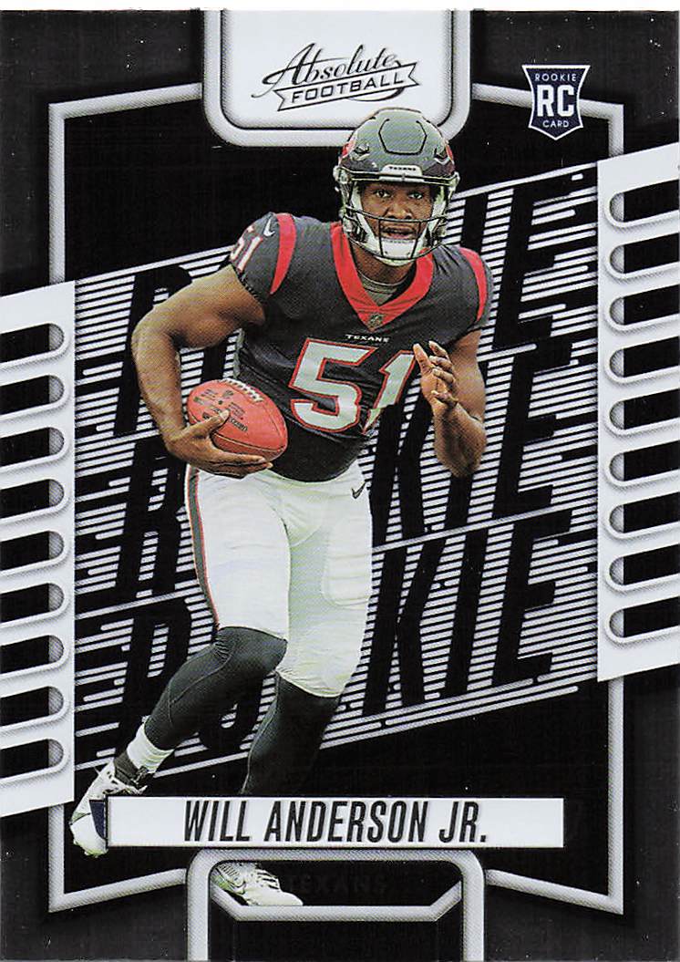 2023 Panini Absolute Football Will Anderson Jr. #103 Rookie