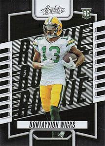 2023 Panini Absolute Football Dontayvion Wicks #199