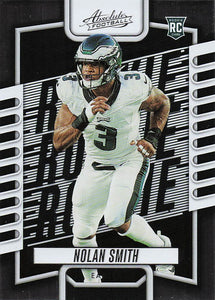 2023 Panini Absolute Football Retail Nolan Smith #161 Rookie