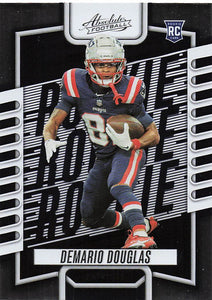 2023 Panini Absolute Football Retail Demario Douglas #158 Rookie