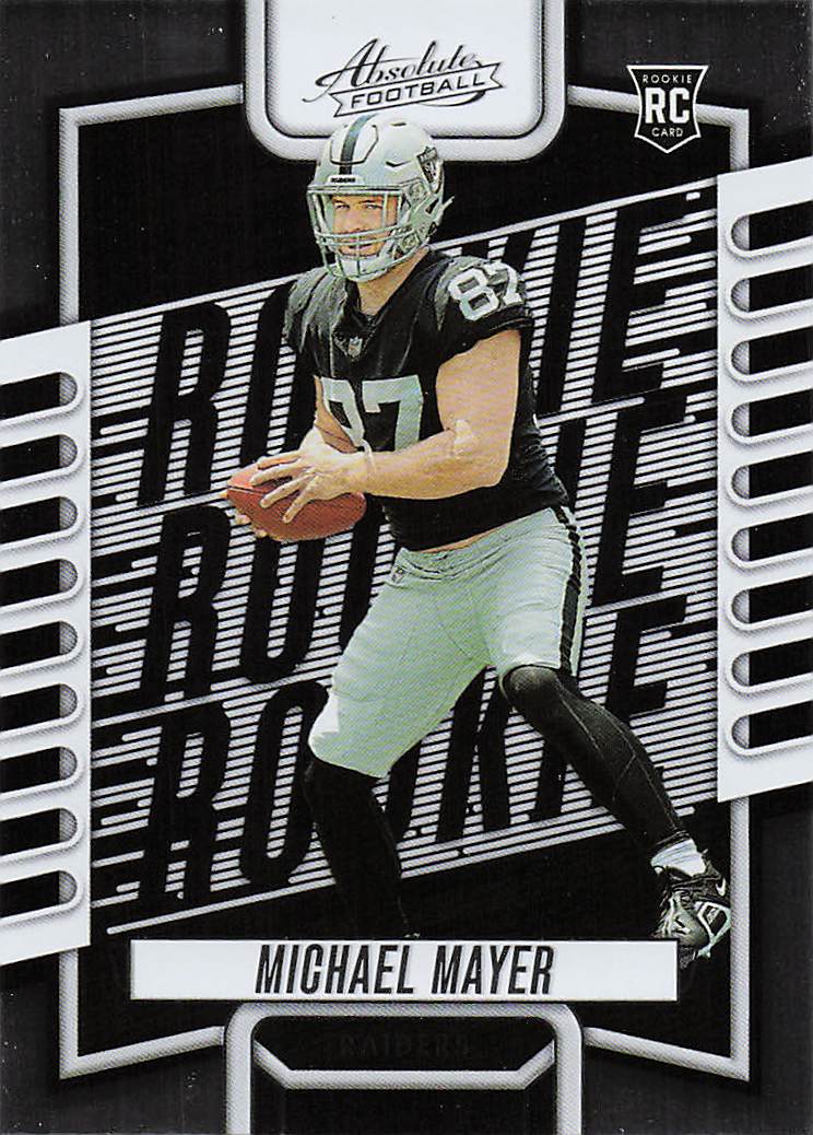2023 Panini Absolute Football Retail Michael Mayer #116 Rookie